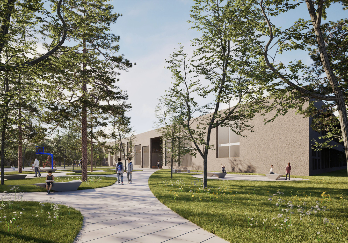 OŠ Dubrava • park